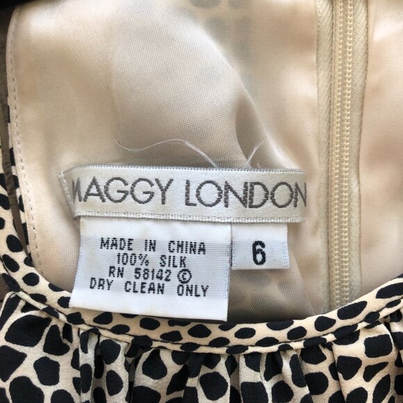 Maggie London Silk Dress - Picture 7 of 7